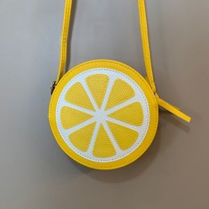 Kids Lemon Purse - mini bag cute